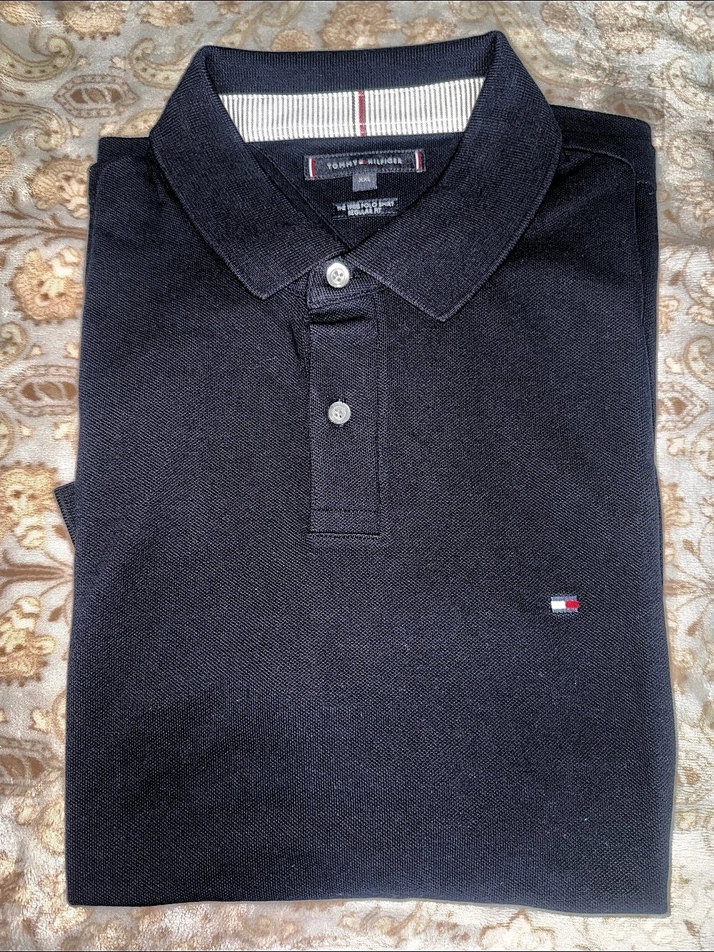 Tommy Hilfiger The 1985 Polo Shirt Regular Fit Men's Blue XL